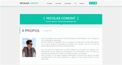 Desktop Screenshot of nicolasc.eu